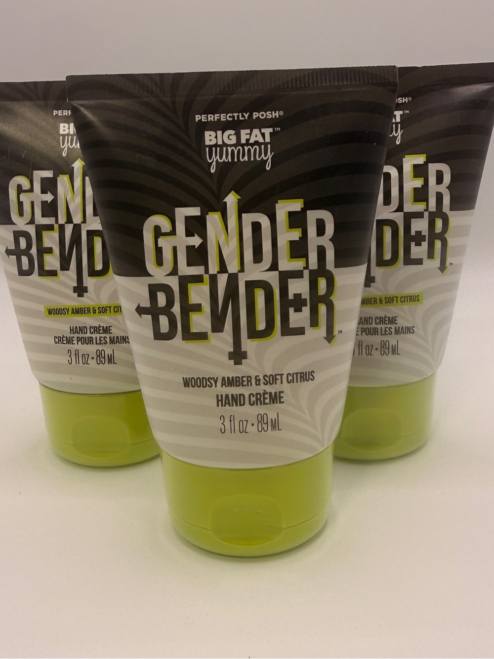 (3) Perfectly Posh Gender bender Big Fat Yummy Hand Creams NEW SEALED Retired